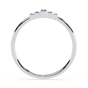 Anillo de Compromiso de Diamantes con Corte Baguette para Mujer, Platino, Estilo Clásico, Diamantes Naturales con Certificación GIA, Color D - Product Image 4