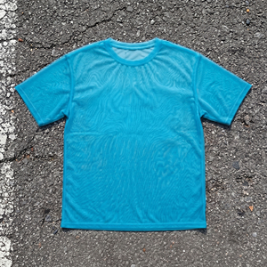 T-shirt en maille transparente pour homme, 100 % polyester, manches longues, haut en maille transparente pour homme, vêtements de plage d'été, t-shirts en maille transparente pour homme - Product Image 1