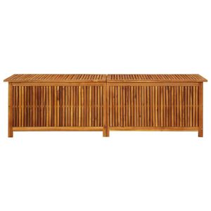 Scatola portaoggetti in legno massello di Acacia 78.7 "x 19.7" x 22.8" - Product Image 2
