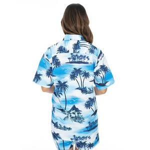 Camisas Hawaianas con Logotipo Personalizado, Camisas Tropicales de Verano con Estampado por Sublimación, Nuevas Camisas Casuales de Manga Corta con Estampado Floral Unisex 2026 - Product Image 3
