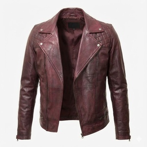 Gents Leather Formal Casual <b>Smart</b> Outfit Elegant Design Luxury Material Soft Comfortable Stylish Trend Leather <b>Jacket</b> - Product Image 1