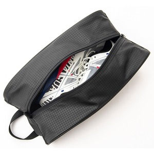 Black shoe bag simple storage bag sports shoe bag practical outdoor bag - Product Image 3