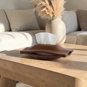 กล่องใส่กระดาษทิชชูไม้ตกแต่งสำหรับตกแต่งบ้าน - Product Image 2