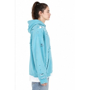 <b>Top</b> Selling Brand Name Women <b>Distressed</b> Hoodie Designed With Premium Comfort Modern <b>Distressed</b> Look Soft Feel And Long Lasting - Product Image 2