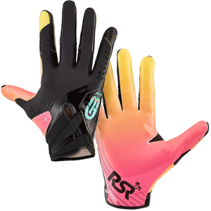 OEM Brand Football Gloves with Personalized Logo and Super Grip for Adult Use Adjustable Strap Wholesale Factory - Product Image 5