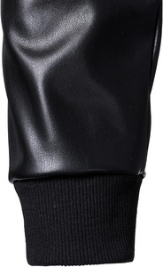 Fantastic Sporty Canvas Baseball <b>Jacket</b> with Geometric Pattern and Stand Collar-Stylish Varsity <b>Jackets</b> OEM/ODM Services Low MOQ - Product Image 4