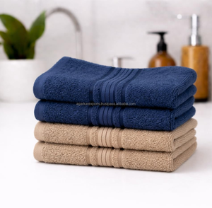 Serviettes en coton en gros 600 GSM, impression logo OEM, toucher doux pour peaux sensibles, démaquillage, hygiène - Product Image 5