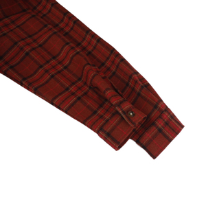 Wholesale High Quality Mens <b>Flannel</b> Shirt <b>Jacket</b> With Hoodie Casual Plaid Heavyweight Winter - Product Image 3