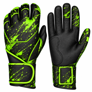 Guantes de bateo de béisbol de calidad premium, tela elástica transpirable, palma antideslizante, ideales para entrenamiento de béisbol y softbol. - Product Image 4