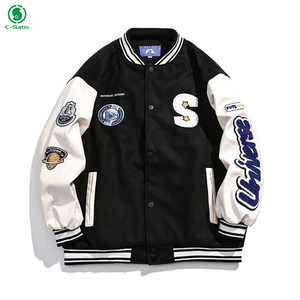 Nouvelle conception, prix bas, meilleure qualité, veste d'hiver pour homme, col montant, logo sur le devant, respirante, écologique, en polaire, décontractée - Product Image 3