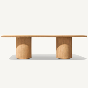 Mesa rectangular de madera de teca ecológica, apta para uso en exteriores, duradera y de buena calidad. - Product Image 6