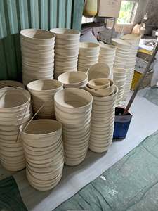 [BEST SELLER] Handmade Eco-Friendly Durable <b>Rolled</b> Bamboo Bowl for Fruit Bread Pastry and Snack Presentation Vietnam - Product Image 4