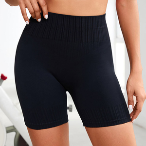 Shorts de Yoga para Mujer, Color Sólido, Elásticos en 4 Direcciones, Secado Rápido, para Verano, Fitness, Gimnasio y Deportes - Product Image 4