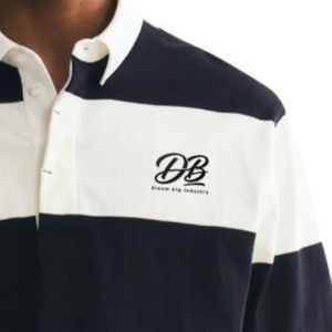 Men's Regular Fit Cotton Rugby Polo Shirt Long Sleeve <b>Classic</b> Collared Casual Sportswear Custom OEM ODM Manufacturer - Product Image 5