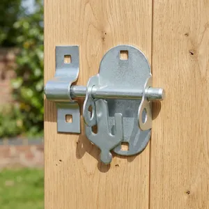 Most Selling Galvanized Steel Iron Padbolt with Corrosion Finish for Gate Shed Garage <b>Barn</b> and Warehouse <b>Door</b> Locking For Sale - Product Image 4