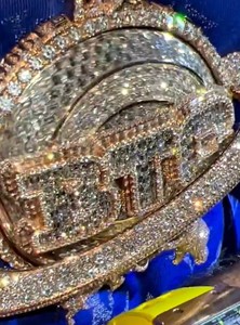 Custom <b>Iced</b> <b>Out</b> <b>Chain</b> Pendant Men Jewelry Pass Diamond Tester Two Tone Plating Letter Name Hip Hop Custom Moissanite Pendant - Product Image 3