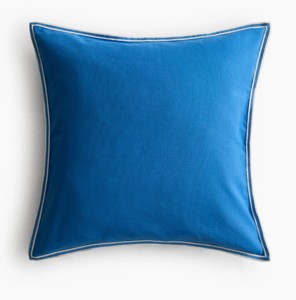 100% Cotton Canvas Woven Cushion <b>Cover</b> With Piping Luxury Decorative Cotton Canvas Pillow <b>Covers</b> With Piping Handmade Woven Cott - Product Image 6