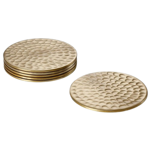 Round <b>Bamboo</b> Coaster Set With Novelty Design Please Don't Ask Just Pour Absorbent <b>Mats</b> For Table Decoration - Product Image 2