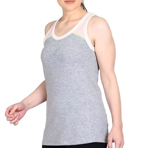Vente en gros 2025 débardeur de fitness sans manches de haute qualité pour femmes meilleur design coton polyester respirant et confortable - Product Image 2