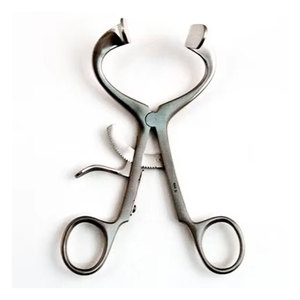 Écarteur buccal 14 cm, manuel, léger, en acier inoxydable, instrument chirurgical, prise précise, manipulation confortable, certifié MOL - Product Image 6