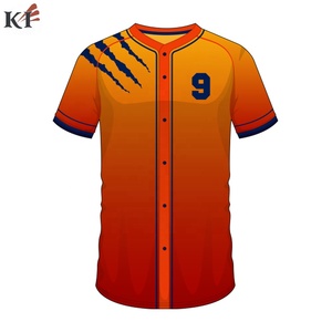 <b>Cheap</b> Price Customized Baseball Softball Jersey Digital Print Anti-Bacterial Quick Dry Breathable Uniform <b>Set</b> Short Sleeve Pants - Product Image 4