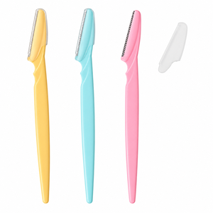 Lot de 9 rasoirs à sourcils, rasoirs pour le visage, rasoirs à sourcils, rasoirs pour le visage pour femmes, outil exfoliant de dermaplaning pour femmes - Product Image 6