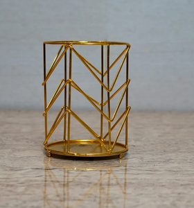 Brass Pen Stand Desk Organizer Jar <b>Crafts</b> Solid <b>Wire</b> Design Handmade Top Quality Brass Pen Holder - Product Image 5