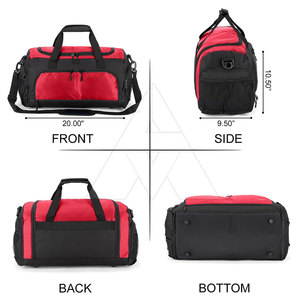 Latest Design Multifunctional Outdoor Fitness Gym <b>Bags</b> Customized Logo Printing Wholesale Gym <b>Bags</b> - Product Image 5