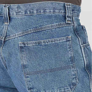 Shorts en jean pour hommes style vintage, coupe professionnelle, best-seller, haute qualité, prix abordable, logo personnalisé - Product Image 6
