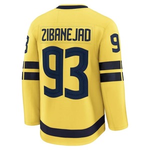 Nouveaux maillots de hockey sur glace personnalisés à prix avantageux, très demandés, 100% polyester, respirants, séchage rapide, logo personnalisé de haute qualité - Product Image 2