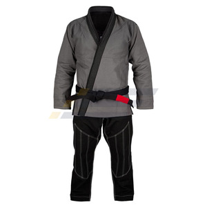 Best Selling Brazilian Training MMA <b>Grappling</b> Mixed Martial Art Jiu Jitsu Gi BJJ Suit OEM ODM Custom Factory Lightweight Kimono - Product Image 3
