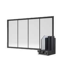 Portes en alliage d'aluminium sur mesure de haute qualité, marque EuroHa, prêtes à l'exportation, surfaces finies usinées/anodisées/peintes en poudre, tempéraments T3-T8, 6000