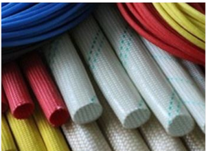 Gaine en fibre de verre enduite de PVC pour l'isolation électrique - Product Image 3