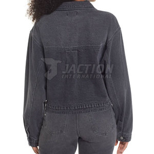 Chaqueta de Mezclilla de Primera Calidad en Oferta, Transpirable y Cómoda para Mujer, Venta en Línea - Product Image 3