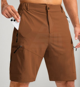 Shorts Cargo Homme Écologiques Multipoches Décontractés pour Randonnée Pêche Respirants Séchage Rapide en Toile Tricotée Confortables – Vente en Gros - Product Image 5