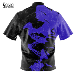 Custom Men High Quality Jersey for Shirt Quick Dry Cotton Full Print Embroidered Logo Short Sleeve Casual for Tennis <b>Bowling</b> - Product Image 6