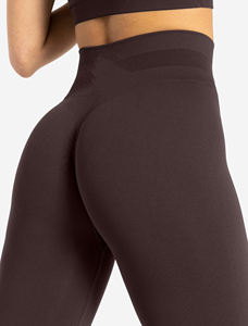 Custom Wholesale Hot Selling High Waist <b>Scrunch</b> <b>Butt</b> Seamless Yoga Pants Elasticity Breathable Women's Sports <b>Leggings</b> - Product Image 3