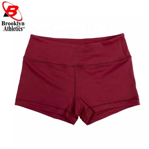 Pantalones cortos de entrenamiento profesional con logotipo personalizado OEM y ODM para damas, lona de alta calidad, secado rápido, transpirable, con cierre de cordón - Product Image 4