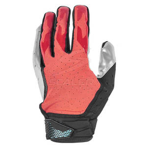 Pro Level Leather American Football Gloves with High-Tack Palm Superior Comfort & Flexible Stretch for Fast & <b>Controlled</b> Play - Product Image 2