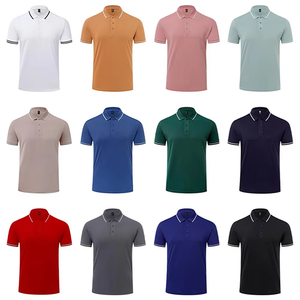 Camisetas Polo de Manga Corta para Hombre, de Alta Calidad, Transpirables, con Bordado, de Algodón Suave, Estilo Casual - Product Image 5