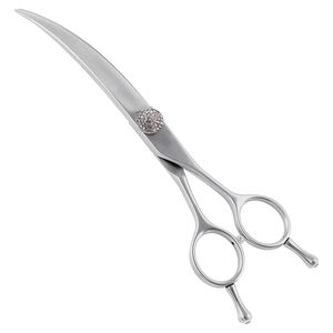 Pet Curved <b>Dog</b> Grooming Sharp Blade Stainless Steel <b>Scissors</b> - Product Image 1