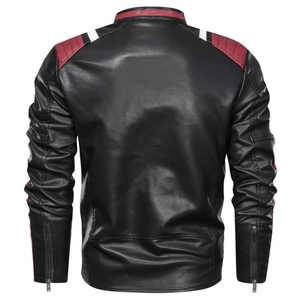 <b>Men</b> Leather <b>Jacket</b> Luxury Fashion Winter Coat Manufacturer <b>Men</b> Leather <b>Jacket</b> Casual Wear Street Winter <b>Jacket</b> - Product Image 6
