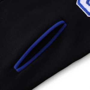 Chaqueta Universitaria Negra de Felpa Zeta Phi Beta 1920 con Bordado de Letras Griegas, Chaqueta Bomber para Mujer, Prenda de Alta Calidad - Product Image 5