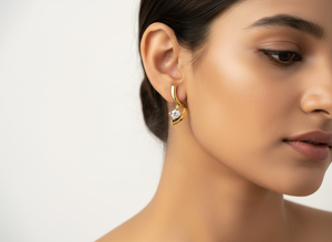 Custom 14k Gold Lab Grown VVS1 Diamond <b>Stud</b> <b>Earrings</b> Manufacturer Minimalist Solitaire <b>Fine</b> Jewelry For Women Wholesale Pair New - Product Image 2