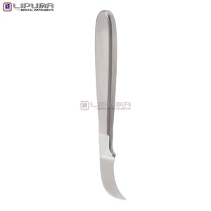 Scie à pointe courbée en acier inoxydable fin de 7 po (18 cm), instrument manuel à tige droite, approuvé par MOL Safety, instruments chirurgicaux de base - Product Image 4
