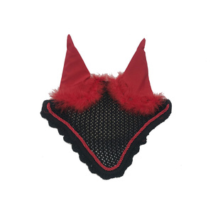 Voiles anti-mouches pour chevaux, design OEM tendance, haute qualité, insonorisées, anti-mouches, confortables, pour la protection des oreilles, faible MOQ - Product Image 1