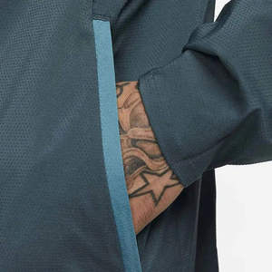 Men's Summer Windbreaker Tracksuit Set <b>Zip</b>-<b>Up</b> Hooded <b>Jacket</b> and Shorts Lightweight Sportswear - Product Image 4