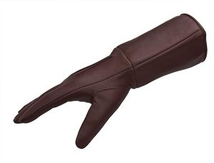 Gants en cuir à long manchon, style médiéval, ajustement parfait, qualité supérieure, cuir de mouton souple, gants de guerrier à long manchon - Product Image 4