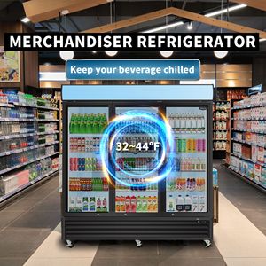 ORIKOOL Frigorifero Commerciale da 70 Cu.ft con Porta in Vetro, Attrezzatura di Refrigerazione per Cucina, Espositore con Porta a Battente - Product Image 2