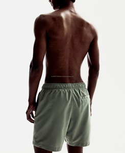 Shorts décontractés pour hommes, design personnalisé, prix d'usine, 100% coton et maille polyester respirante, écologiques, longueur genou - Product Image 1